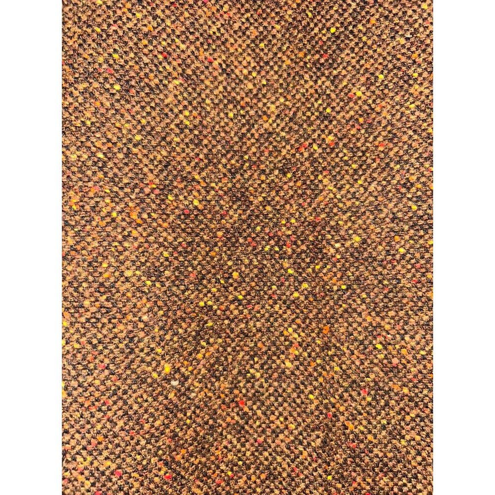NWT $795 Burberry Prorsum Tweed Flared Pants Bright Amber Size 8 - Picture 4 of 6